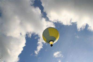 Ballongen i luften