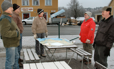 Samling på torget