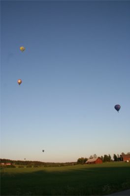 Ballonger i luften