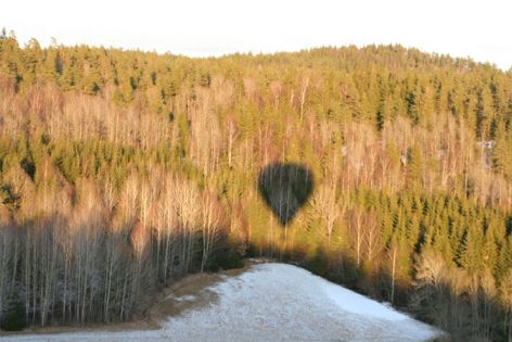 Ballongen i luften