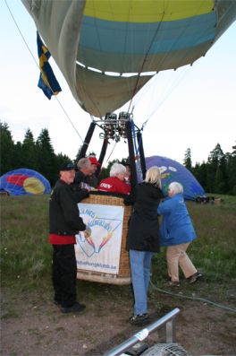 Ballongen är uppe