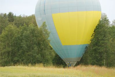 Ballongen har landat