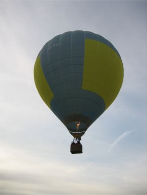 Ballongen i luften