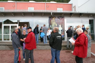 Samling inför prisutdelningen